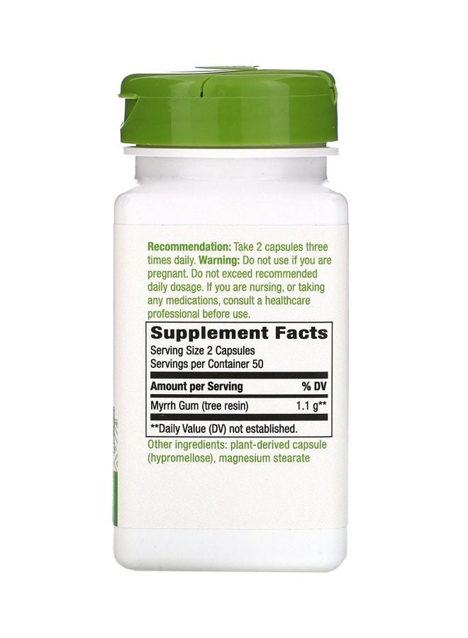 ناتشرز واي مكمل غذائي من راتينج شجرة المر - 100 كبسولة - Image 2