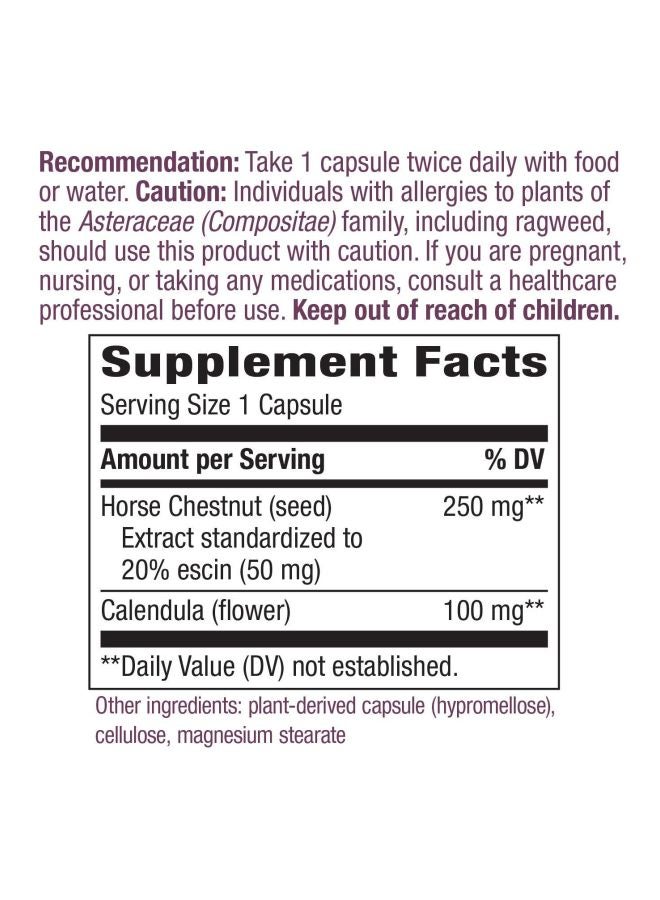 Nature's Way Horse Chestnut Dietary Supplement - 90 Capsules - Image 2