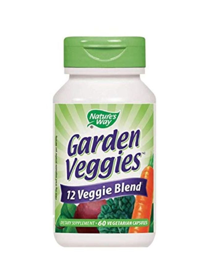 ناتشرز واي مُكمل غذائي للحمية جاردن فيجيز - 60 كبسولة - Image 1