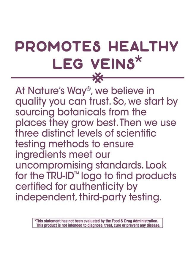 Nature's Way Horse Chestnut Dietary Supplement - 90 Capsules - Image 3