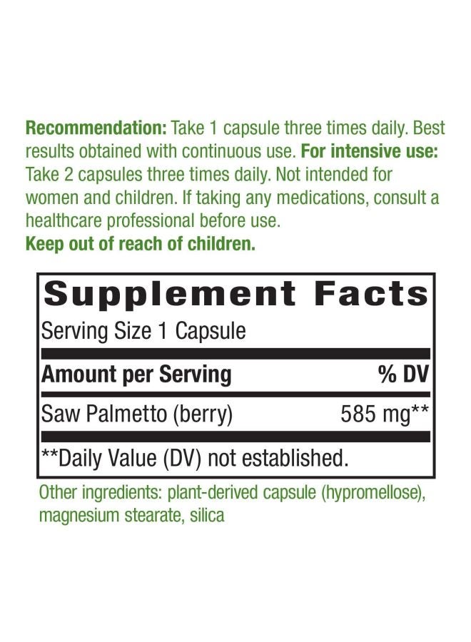 ناتشرز واي مكمل غذائي بخلاصة البلميط المنشاري والتوت بتركيز 585 ملجم - 180 كبسولة - Image 5