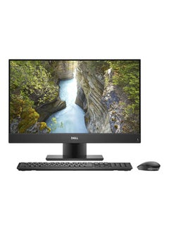 OptiPlex 7460 All-In-One Desktop With 23.8-Inch Touch Display, Core i7 Processor/8GB RAM/1TB HDD/Intel UHD Graphics With Keyboard And Mouse Black