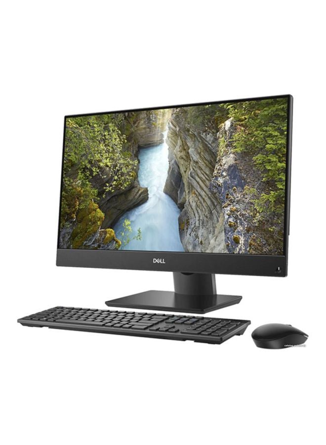 DELL - OptiPlex 7460 All-In-One Desktop With 23.8-Inch Touch Display, Core i7 Processor/8GB RAM/1TB HDD/Intel UHD Graphics With Keyboard And Mouse Black - Image 1