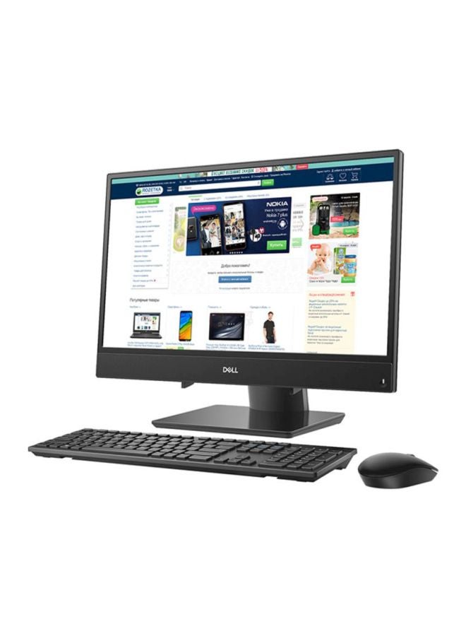 DELL - Inspiron 3480 All-In-One Desktop With 23.6-Inch Display, Core i5 Processor/8GB RAM/1TB HDD/Intel UHD Graphics Black - Image 1