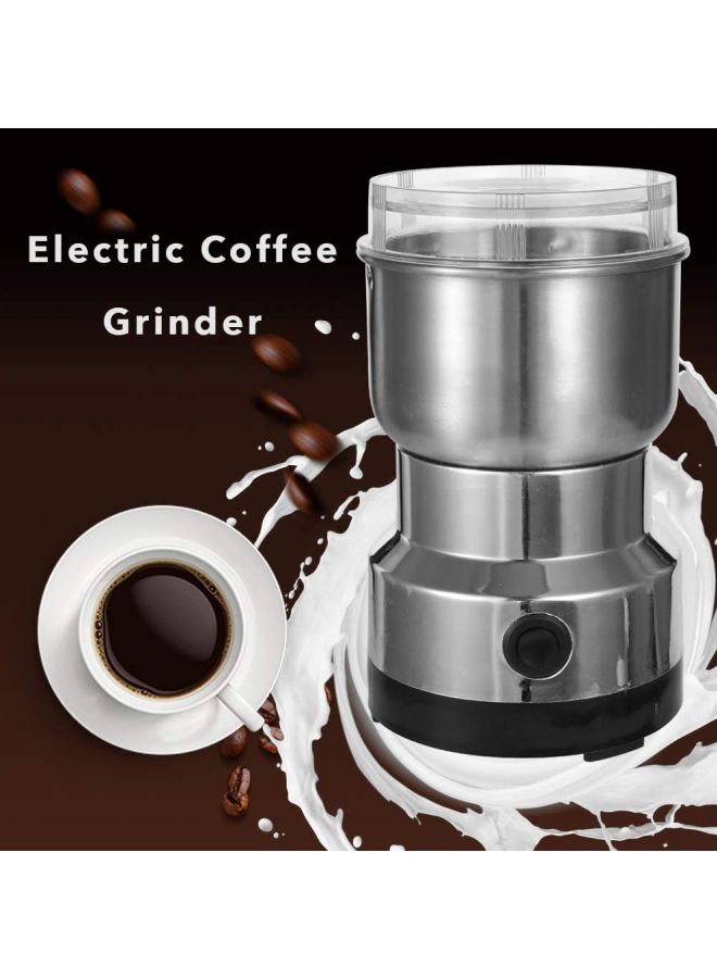 KKmoon Coffee Bean Grinding Machine 300 ml 150 W YQ-48 Silver/Black - Image 5