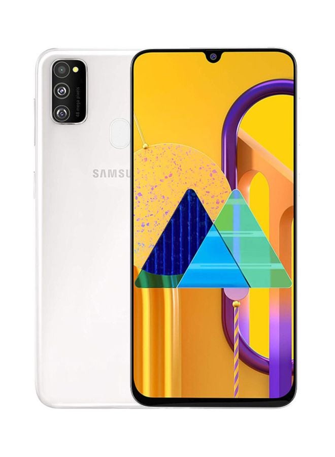 Samsung - Galaxy M30s Dual SIM White 4GB RAM 64GB 4G LTE - Image 1