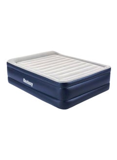 Bestway Tritech Queen Air Bed 203 x 152 x 61 cm Blue/White  - Image 1