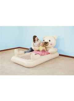 Bestway Dreamchaser Airbed Teddy Bear 26-67712 Beige/Black/Pink  - Image 2