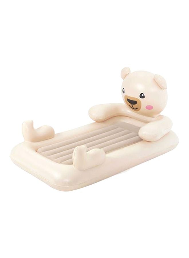 Bestway Dreamchaser Airbed Teddy Bear 26-67712 Beige/Black/Pink - Image 1