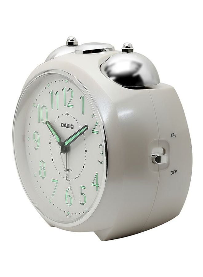 CASIO - Table Quartz Alarm Clock White - Image 1