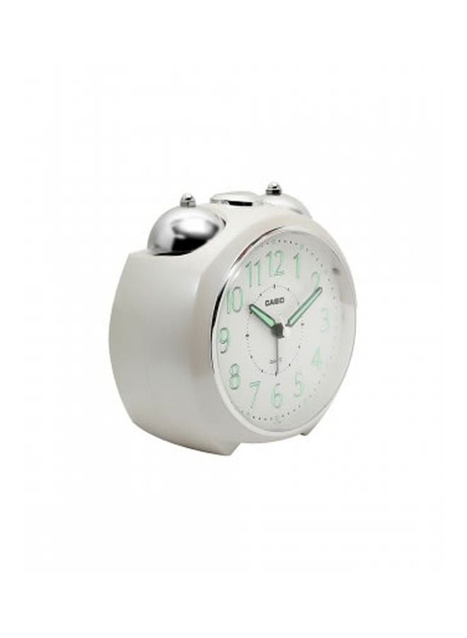 CASIO - Table Quartz Alarm Clock White - Image 1