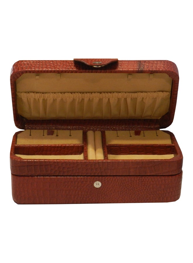 LAVERI LEATHER - Leather Designer Big Jewellery Box - Image 1