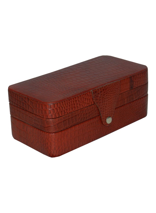 LAVERI LEATHER - Leather Designer Big Jewellery Box - Image 1