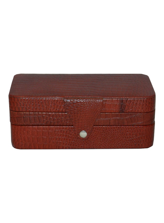 LAVERI LEATHER - Leather Designer Big Jewellery Box - Image 1