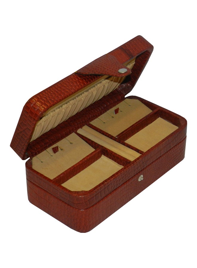 LAVERI LEATHER - Leather Designer Big Jewellery Box - Image 1
