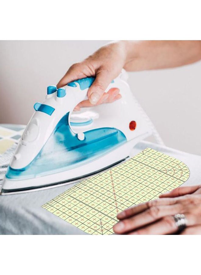 SAPU Hot Ironing Ruler Yellow/Red/Black 20x10cm - Image 4