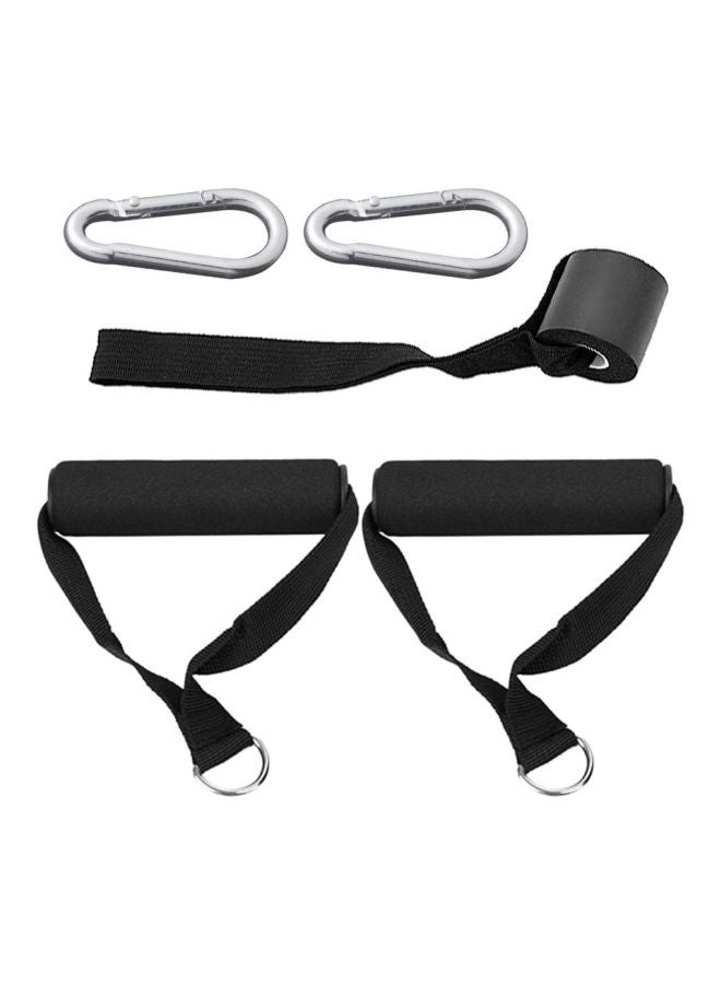 Generic 5-Piece Resistance Workout Handle With Anchor Carabiner Exercise Kit - Image 1