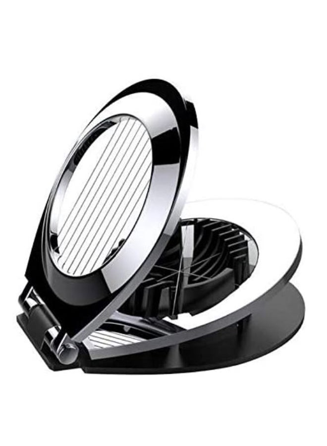 Stainless Steel Boiled Egg Slicer Silver