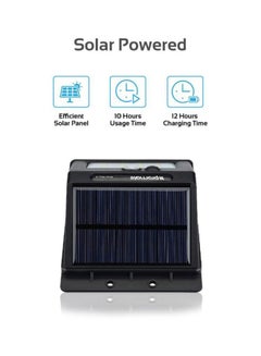 PROMATE Solar Powered Pathway Lights 3 Black 10.7centimeter  - Image 5