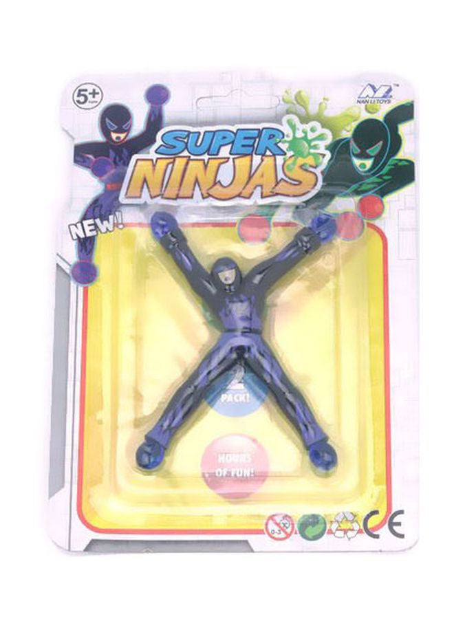 12-Piece Sticky Ninjas Wall Tumbler Set 12x(9x7x1)cm - Image 2