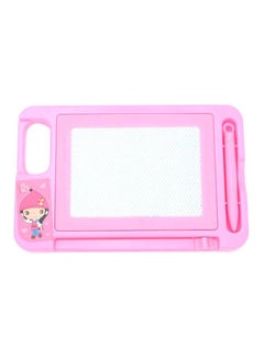 Generic 6-Piece Magic Drawing Board With Pen Pink/White  - Image 2