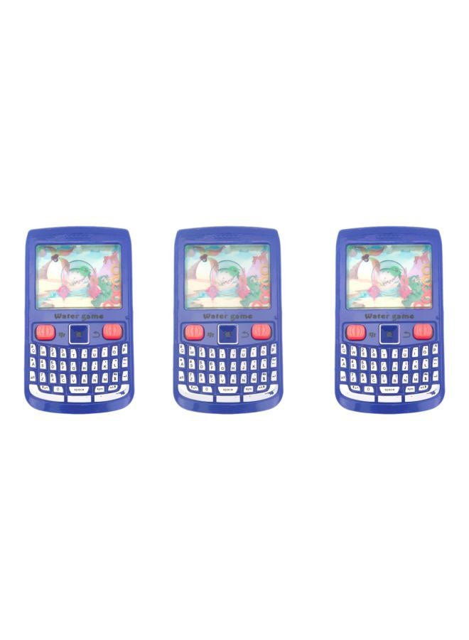 Generic - 3-Piece Mobile Shaped Handheld Water Ring Game Toys 33x4.5x19.5cm - Image 1