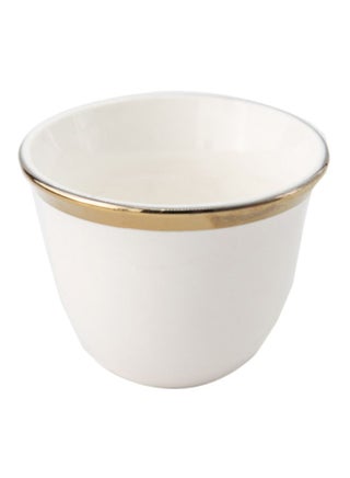 12-Piece Arabic Coffee Cup Set White/Gold 80ml - v1596902649/N39608499A_1