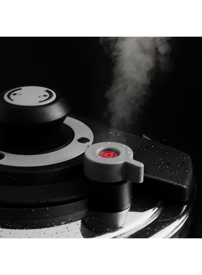 بيرجوف قدر ضغط موديل "ايسينشيال" أسود/ فضي 35x25x31.5سم - Image 5