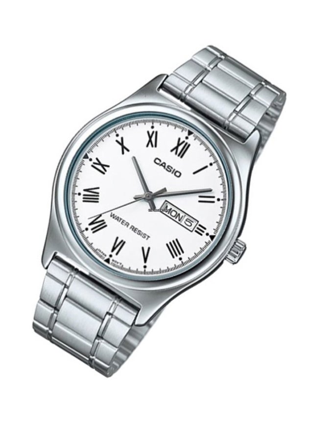 CASIO - Stainless Steel Analog Watch LTP-V006D-7B2UDF  Silver - Image 1