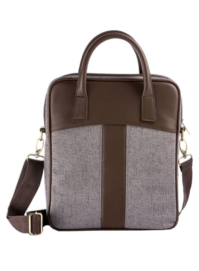 Event Elegant Business Bag Fits 13 Inches Grey/Brown  - Image 1