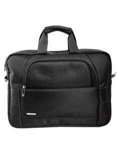 Business Messenger Laptop Bag Fits 15.6 Inches Black/Red - v1596908145/N38996140A_1