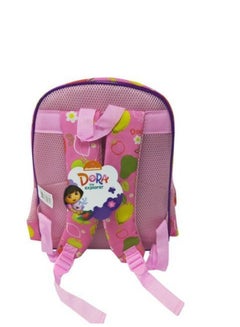 DORA Fruit Fiesta Shoulder Strap Backpack 18 inches Pink/Purple  - Image 2