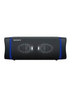 سوني مكبر صوت لاسلكي محمول بتقنية إكسترا باس يعمل بالبلوتوث طراز SRS-XB33 أسود  - Image 1