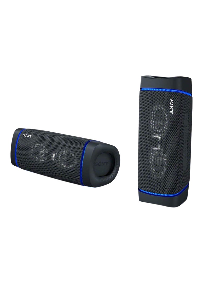Sony - SRS-XB33 Extra Bass Wireless Portable Bluetooth Speaker Black - Image 1