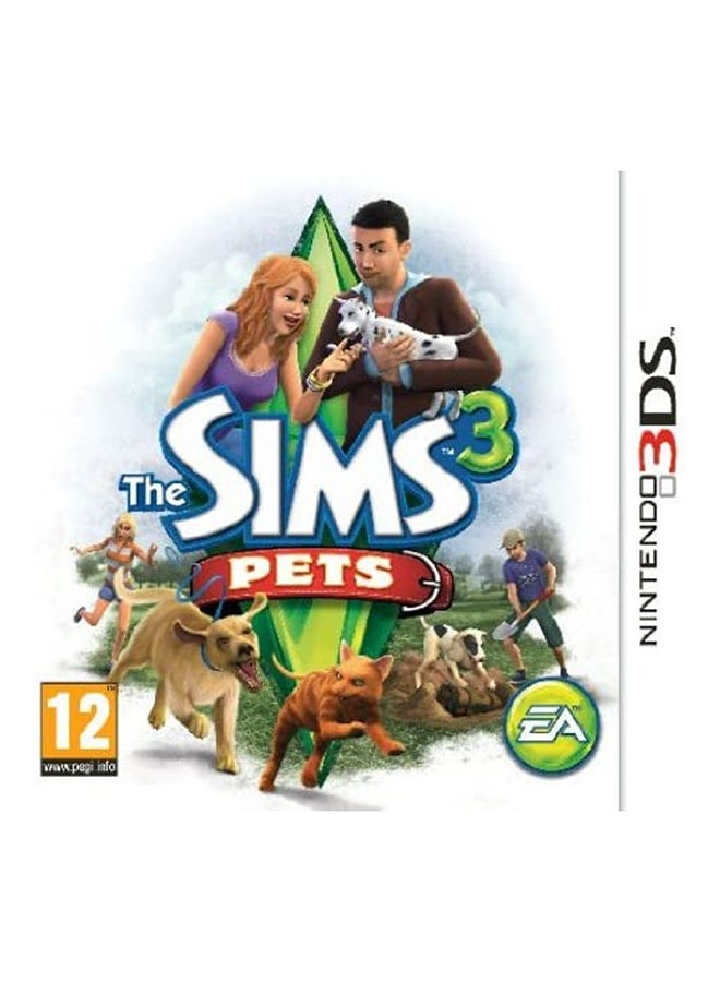 EA The Sims 3 : Pets - nintendo_3ds - Image 2