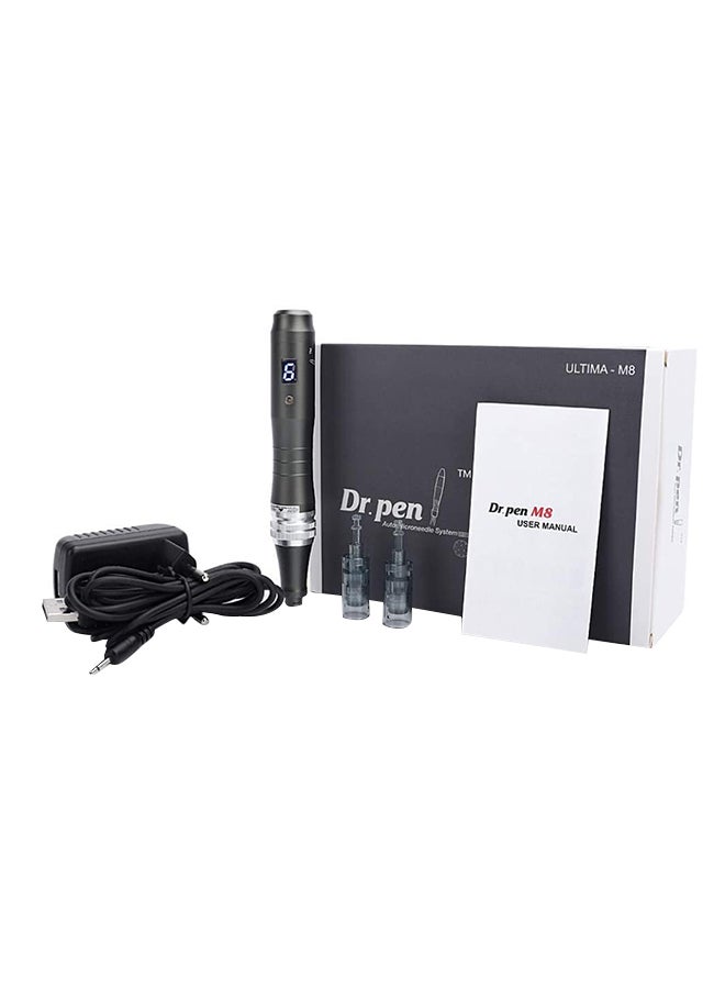 Dr.Pen M8 Wireless Skin Care Kit With Digital Display Black 17cm - Image 1