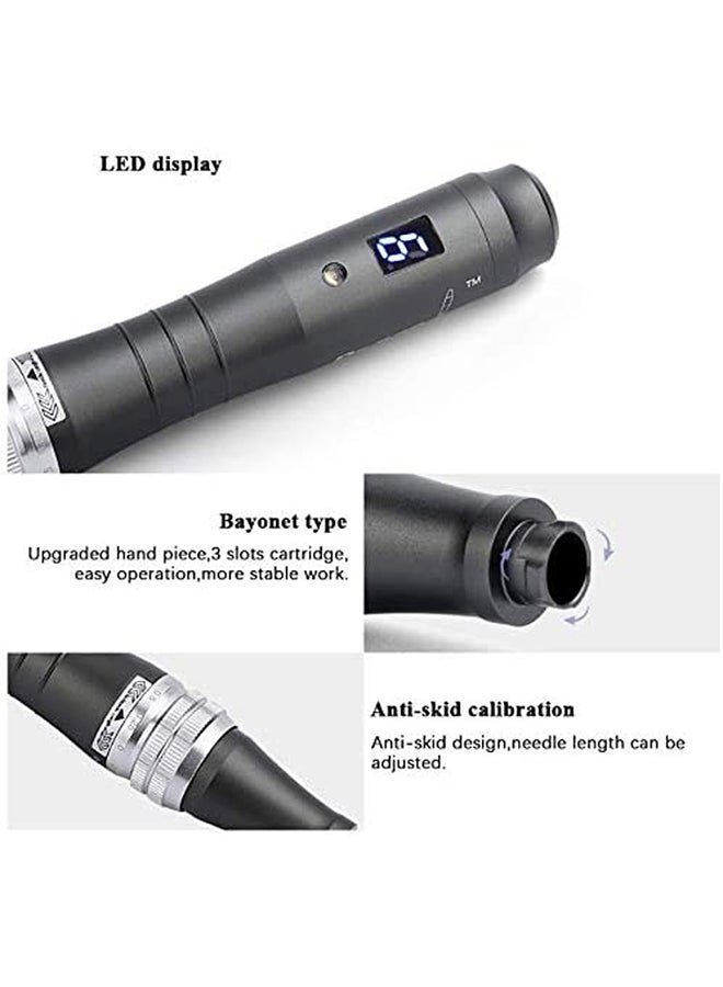 Dr.Pen M8 Wireless Skin Care Kit With Digital Display Black 17cm - Image 3