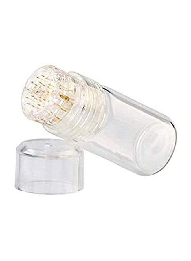 hydra - 64 Micro Needle Derma Roller Skin Care Device Clear 0.5mm - Image 1