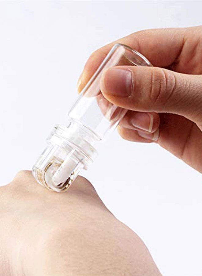 hydra - 64 Micro Needle Derma Roller Skin Care Device Clear 0.5mm - Image 1