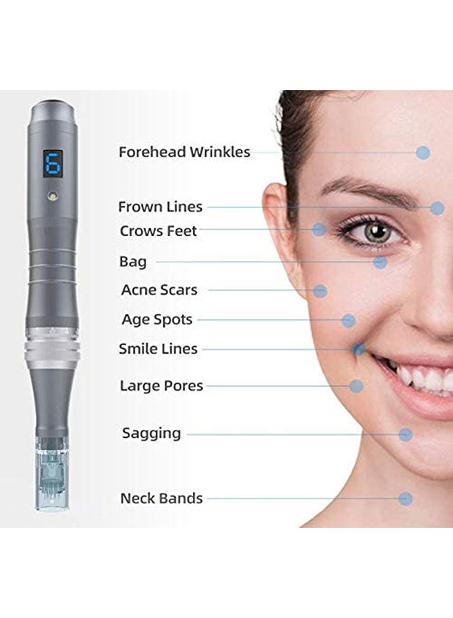 Dr.Pen M8 Wireless Skin Care Kit With Digital Display Black 17cm - Image 5