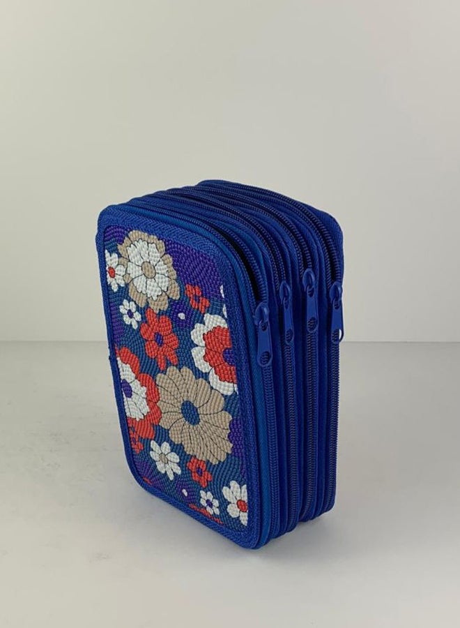 مقلمة أقلام رصاص بأربع طبقات متعدد الألوان - Image 2