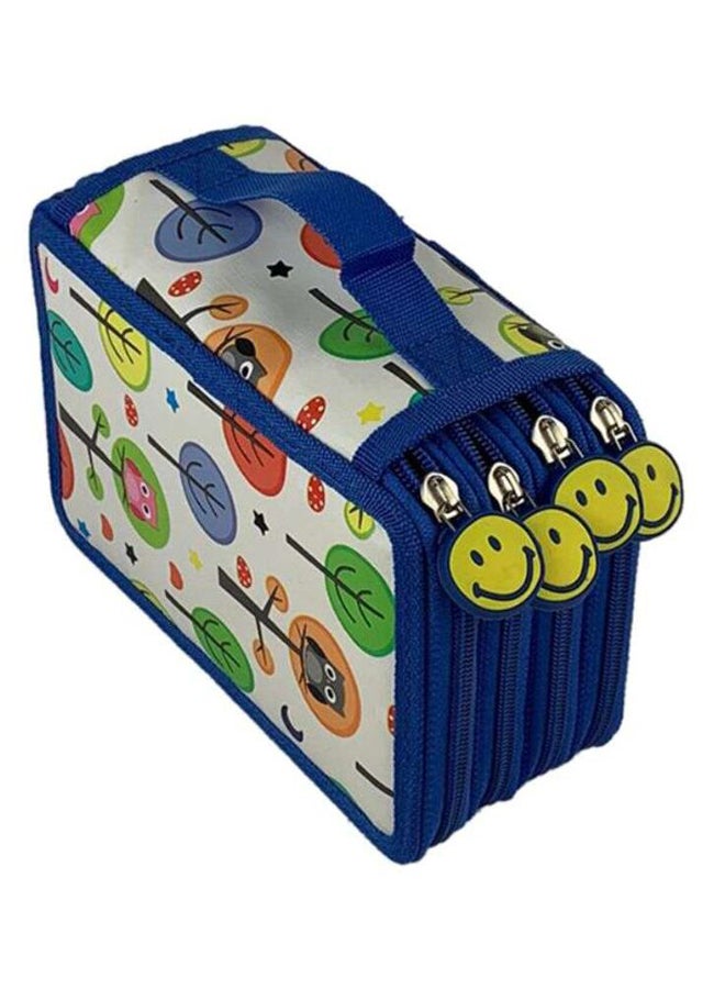 مقلمة أقلام رصاص بأربع طبقات متعدد الألوان - Image 1