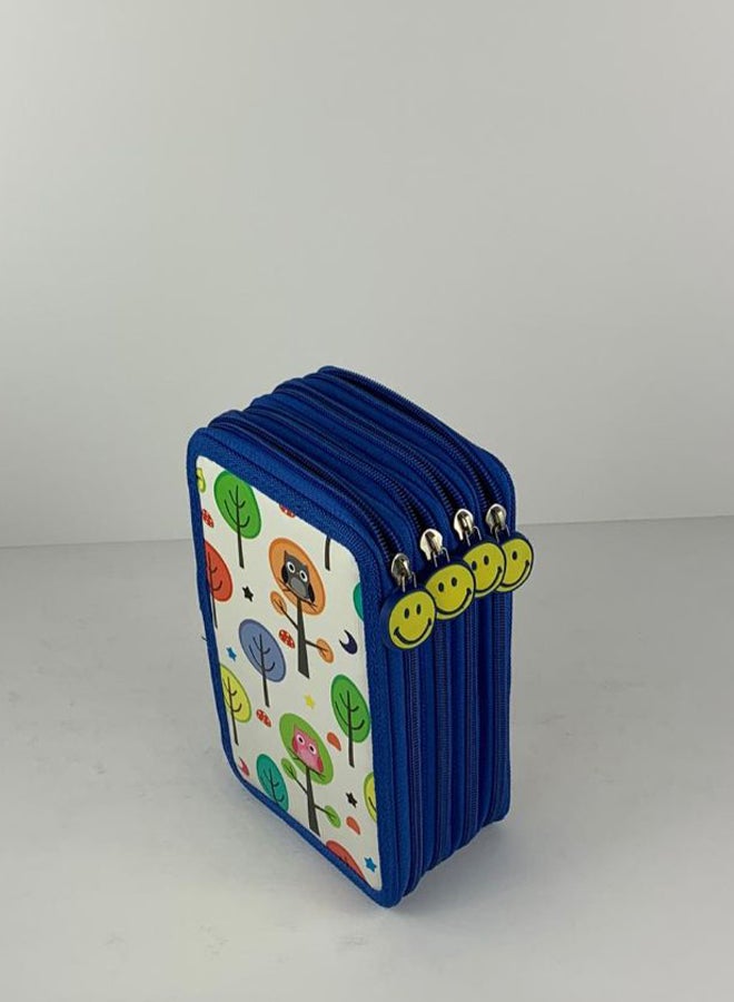 مقلمة أقلام رصاص بأربع طبقات متعدد الألوان - Image 2