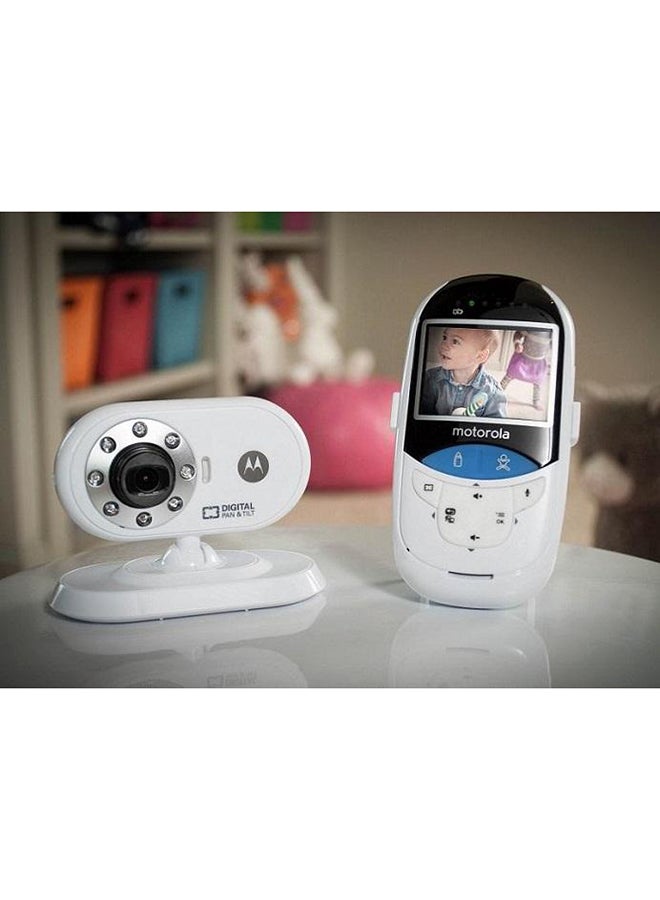 Motorola - Digital Video Baby Monitor With Integrated Touchless Thermometer - MBP27T - Image 1