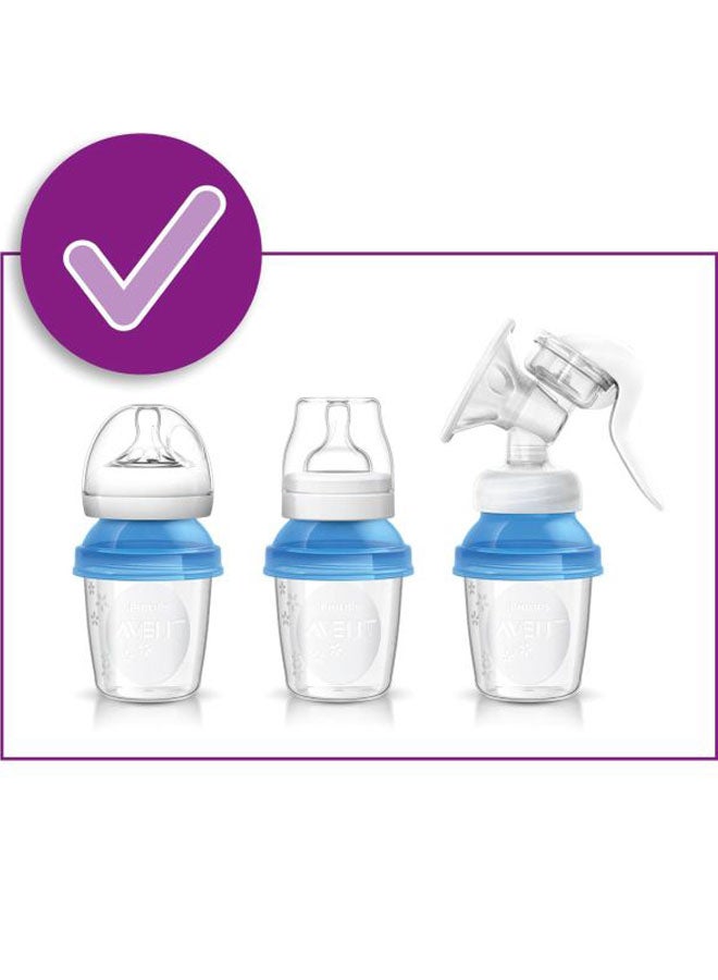 PHILIPS AVENT Pack Of 10 Breast Milk Storage Cups With Lids  - Image 3