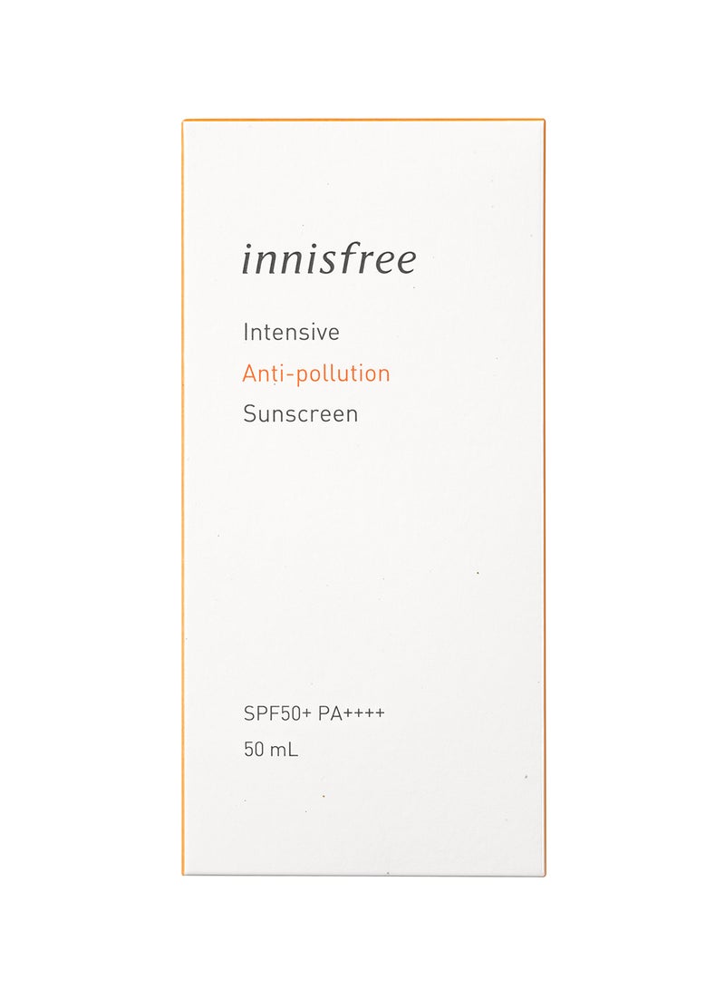 Intensive Anti-Pollution Sunscreen 50ml