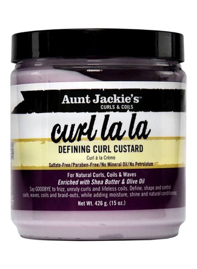 Aunt Jackie's - Curl And Coils Curl La La Defining Curl Custard White - Image 1