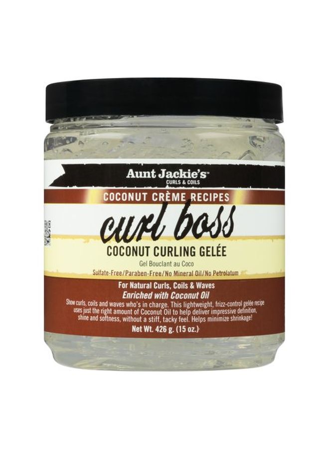 Aunt Jackie's Curl Boss Coconut Curling Glee 