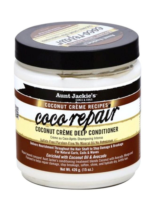 Aunt Jackie's Coco Repair Coconut Creme Deep Conditioner 