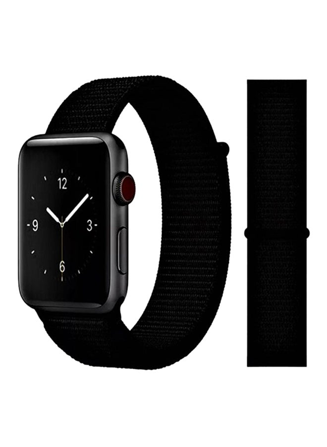 Sports Smart Band For Apple Watch 44/42mm Black